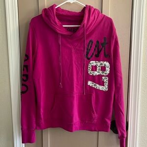 Pink Pullover Sweatshirt
